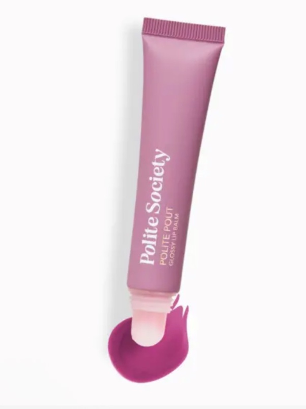 Polite society lip gloss - bumbleberry